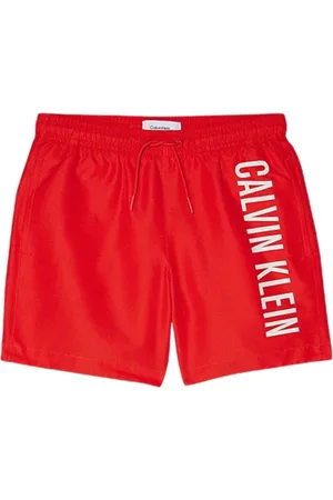 Calvin Klein Badetøj, Herre, Rød, S, Rød Havet Tøj Shorts