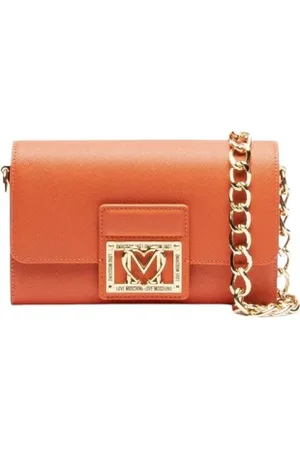 Moschino Taske, Dame, Rød, ONE SIZE, Læder, Saffiano PU Lædertaske