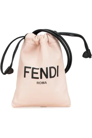 Fendi Pre-owned, Dame, Lyserød, ONE SIZE, Tyl, Pre-owned Laeder fendi-tasker