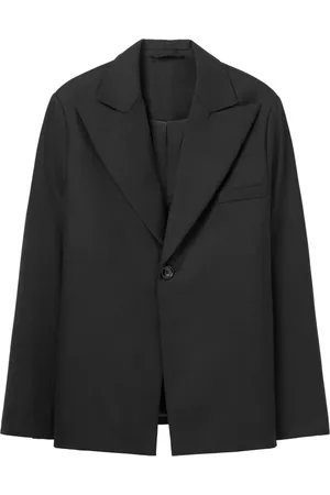 Séfr Jakke, Herre, Sort, L, Uld, Sorte Jakker til Stilfuldt Look