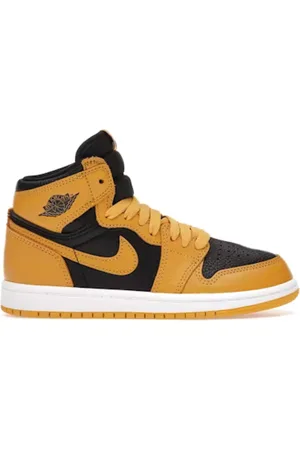 Jordan Sko, Herre, Gul, 40 EU, Retro High OG Wings Swoosh Sneakers
