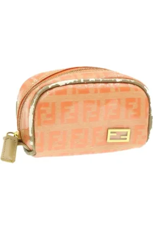 Fendi Pre-owned, Dame, , ONE SIZE, Uld, Pre-owned Canvas punge