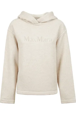 Max Mara Sweathshirts & Hoodies, Dame, , XL, Bomuld, Hættetrøje i bomuld