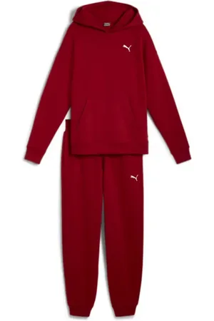 PUMA Sport, Dame, Rød, XS, Uld, Hættetrøje Bordeaux Tracksuit til kvinder