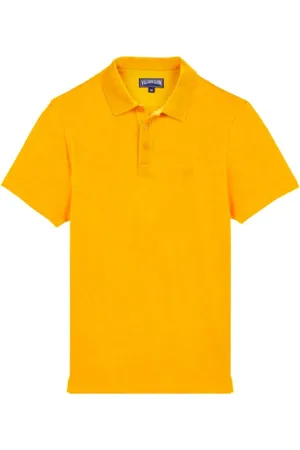 Vilebrequin Top, Herre, , M, Bomuld, Solid Terry Poloshirt til mænd