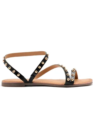 Gioseppo Sko, Dame, Sort, 36 EU, Læder, Nitted Læder Sandal