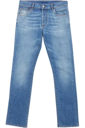 MARCELO BURLON Jeans, Herre, Blå, W30, Denim, Klassiske Denim Jeans til Mænd