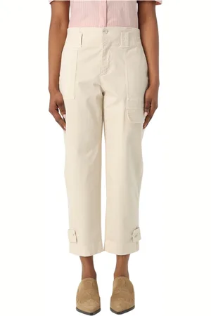 Pinko Bukser, Dame, , 2XS, Satin, Stræk Satin Bukser