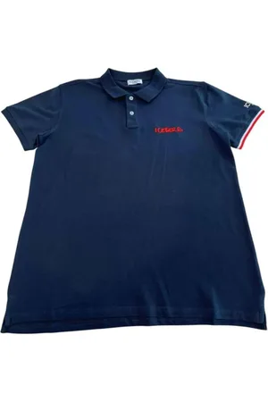 Iceberg Top, Herre, Blå, XL, Bomuld, Blå Bomuldspolo med Logo