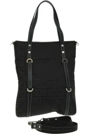 Givenchy Pre-owned, Dame, Sort, ONE SIZE, Uld, Pre-owned Laeder skuldertasker