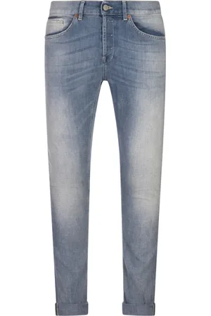 Dondup Jeans, Herre, Blå, W31, Bomuld, Blå Slim Fit Jeans