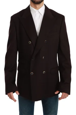 Dolce & Gabbana Jakke, Herre, Brun, 3XL, Cashmere, Blazers