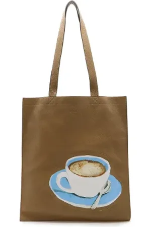 Fendi Pre-owned, Dame, Brun, ONE SIZE, Uld, Pre-owned Laeder totes