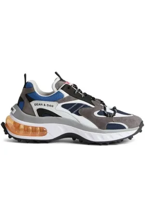 Dsquared2 Sko, Herre, Flerfarvet, 41 EU, Bubble Lace-Up Lave Top Sneakers
