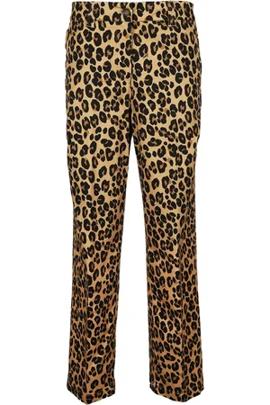 Aspesi Bukser, Dame, Flerfarvet, 2XS, Uld, Plettet Bukser til Stilfuldt Look