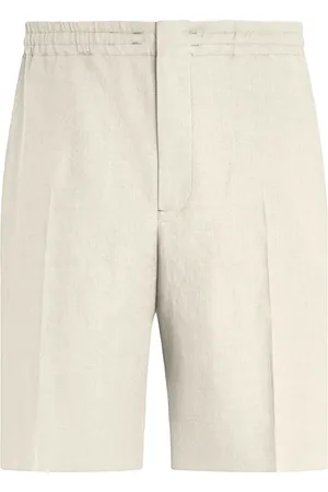 Ermenegildo Zegna Shorts, Herre, , 2XL, Linned, Linned Casual Shorts