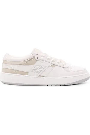 Givenchy Sko, Dame, Hvid, 39 EU, Læder, Hvide Sneakers med Lærdetalje