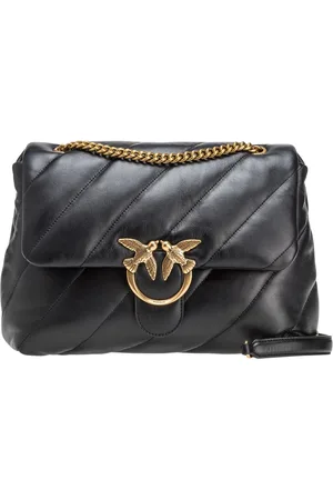 Pinko Taske, Dame, Sort, ONE SIZE, Uld, Love Big Puff Crossbody Taske