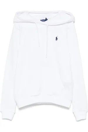 Ralph Lauren Sweathshirts & Hoodies, Dame, Hvid, L, Bomuld, Hvid Sweater Kvinders Sweatshirt Bianco