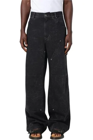Isabel Marant Jeans, Herre, Sort, W31, Uld, Sort Denim Jeans Stilfuldt Moderne Look