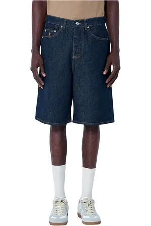 STUSSY Shorts, Herre, Blå, W30, Bomuld, Straight-leg Five-Pocket Shorts