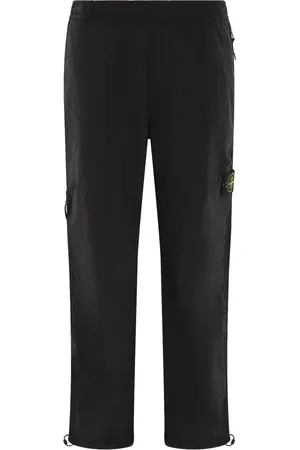 Stone Island Bukser, Herre, Sort, W30, Sorte Joggers til Mænd