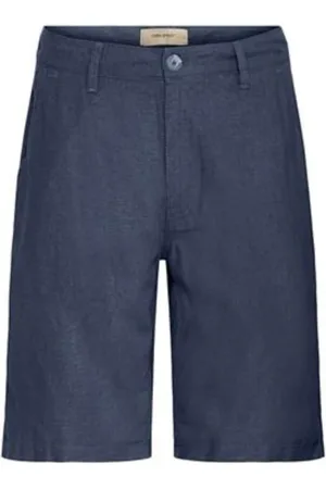Blend Shorts, Herre, Blå, XL, Moderne Chino Shorts med Lommer