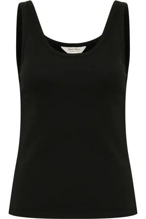 Part Two Top, Dame, Sort, S, Bomuld, Sort Basis Top Roselynpw Bluse