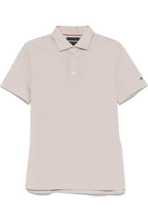 Tommy Hilfiger Top, Herre, , L, Polo Shirt med Logo Patch