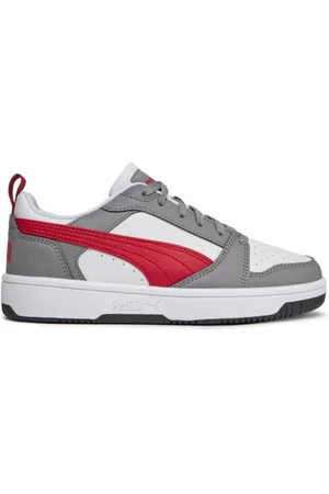 PUMA Sko, Dame, Flerfarvet, 38 1/2 EU, Åndbare syntetiske sneakers med gummisål