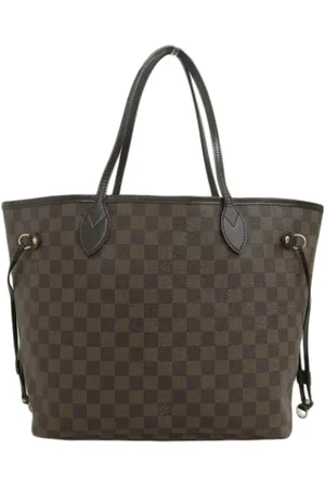 LOUIS VUITTON Pre-owned, Dame, Brun, ONE SIZE, Tyl, Pre-owned Canvas totes