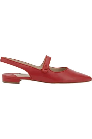 Manolo Blahnik Sko, Dame, Lyserød, 40 EU, Elegant Nude Ballet Flats