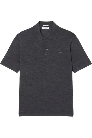 Lacoste Top, Herre, Grå, XL, Uld, Grå Polo T-shirts og Polos