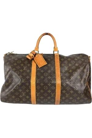 LOUIS VUITTON Pre-owned, unisex, Brun, ONE SIZE, Tyl, Pre-owned canvas tasker