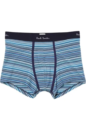Paul Smith Undertøj, Herre, Blå, L, Bomuld, Blå Stribede Boxershorts