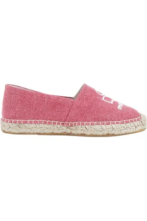 Isabel Marant Sko, Dame, Lyserød, 37 EU, Uld, Rosa Logo Espadrilles Sko