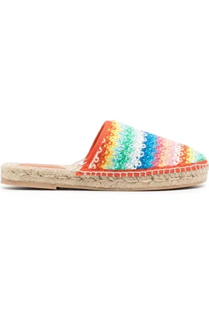Alanui Sko, Dame, Flerfarvet, 40 EU, Regnbue Espadriller Multifarvet Flade Sko