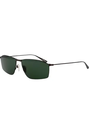 Balenciaga Tilbehør, Herre, Grøn, 62 MM, Uld, Luksus Grønne Stel Solbriller UV Beskyttelse