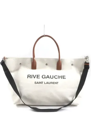 Saint Laurent Pre-owned, Dame, , ONE SIZE, Uld, Pre-owned Canvas totes