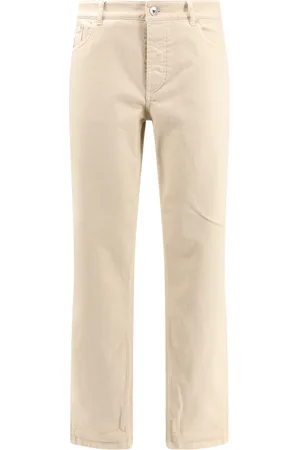 Brunello Cucinelli Jeans, Herre, , 3XL, Bomuld, Jeans Traditionel Pasform Made in Italy