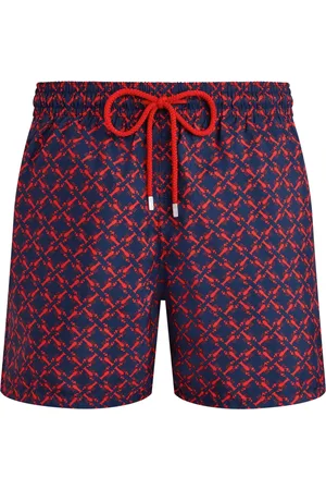 Vilebrequin Badetøj, Herre, Flerfarvet, S, Uld, Ultra-let Badeshorts Homard Pixel