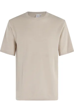 Aspesi Strik, Herre, , L, Bomuld, Bomuld Honeycomb Væv T-shirt