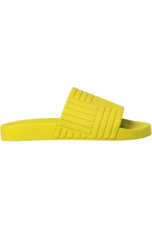 Bottega Veneta Sko, Herre, Gul, 40 EU, Gule Slide Sandaler til Mænd