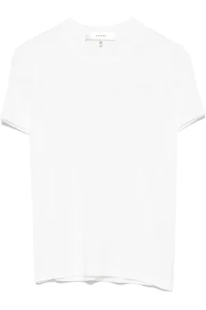 Frame Top, Dame, Hvid, XS, Hvid Rib Baby Tee