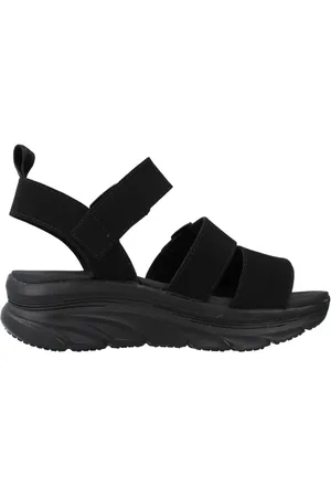 Skechers Sko, Dame, Sort, 37 EU, Retro Cosmos Flade Sandaler
