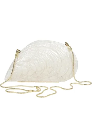 Simkhai Taske, Dame, Hvid, ONE SIZE, Ivory Pearl Shell Håndtaske