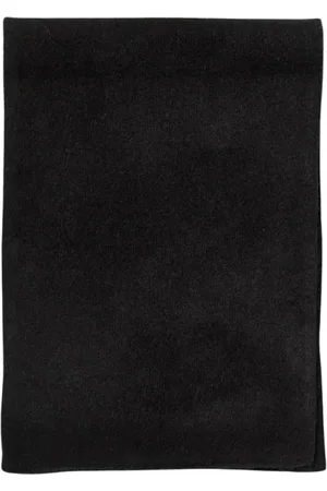 Maison Margiela Tilbehør, Herre, Sort, ONE SIZE, Uld, Sort Uldtørklæde Minimalistisk Stil