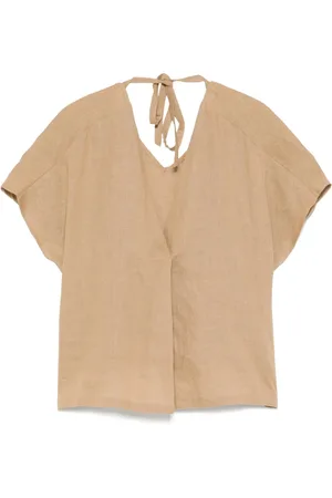 Kaos Bluser & Skjorter, Dame, , S, Linned, Linnedbluse Rp5Le018