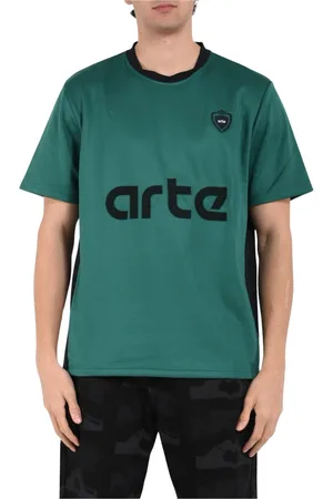Arte Antwerp Top, Herre, Grøn, M, Polyester, Sporty Fodbold T-shirt