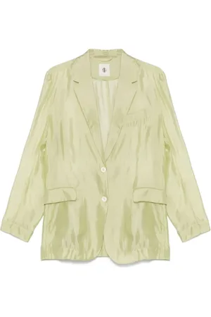 THE GARMENT Jakke, Dame, Grøn, S, Elegant Blazer til Kvinder